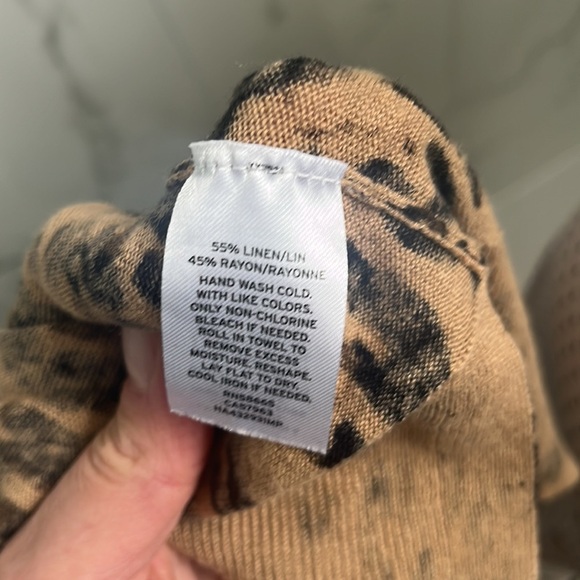 Halogen Leopard Print Cardigan - Picture 6 of 6